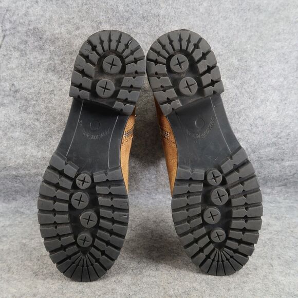 Urban Outfitters Shoes Womens 9 Bootie Fashion Leather Double Zip Moto Lifestyle - Picture 12 of 16